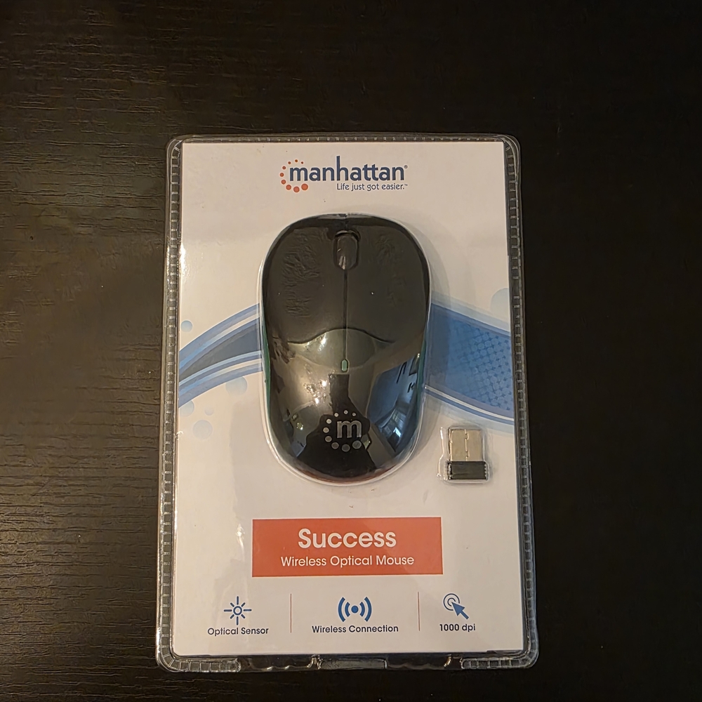 Manhattan Success Wireless Optical Mouse